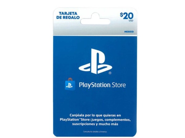 Tarjeta de prepago PlayStation