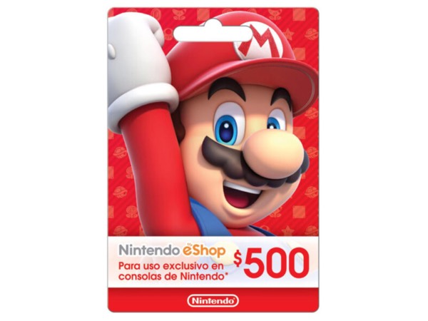 Tarjeta de prepago Nintendo